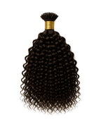 Raw I-Tip Hair Extensions - Burmese Curly