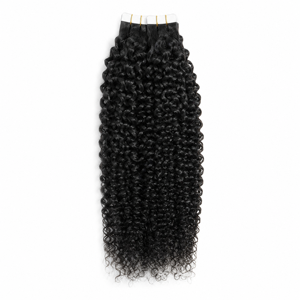 Jerry Curly Tape-in Hair Extensions
