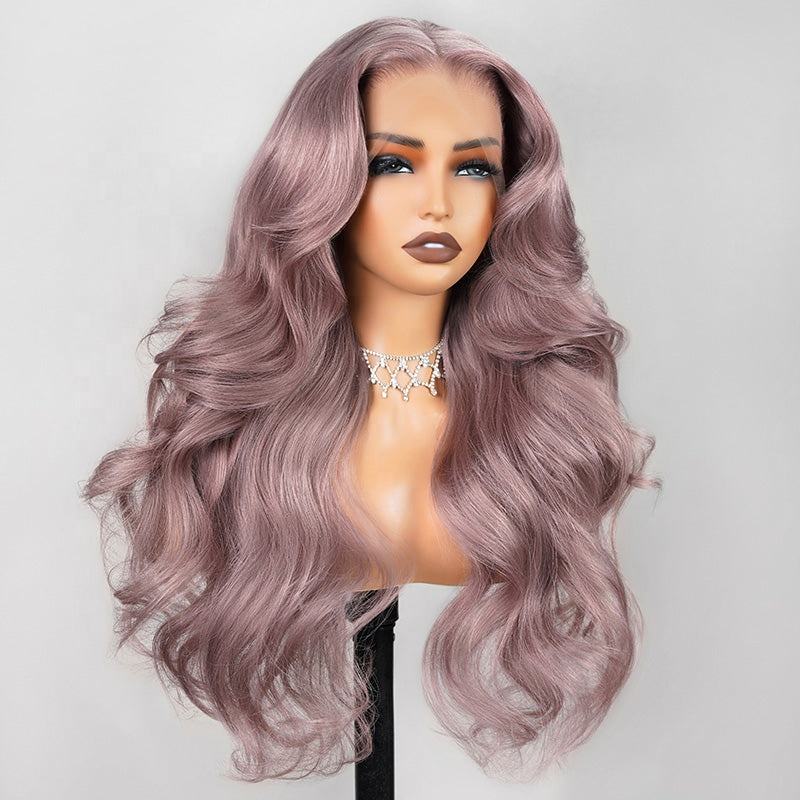 Ash Purple 6x5 Pre-Cut Glueless Wig