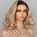 6x5 Glueless Bob Wig - Blonde with Dark Roots