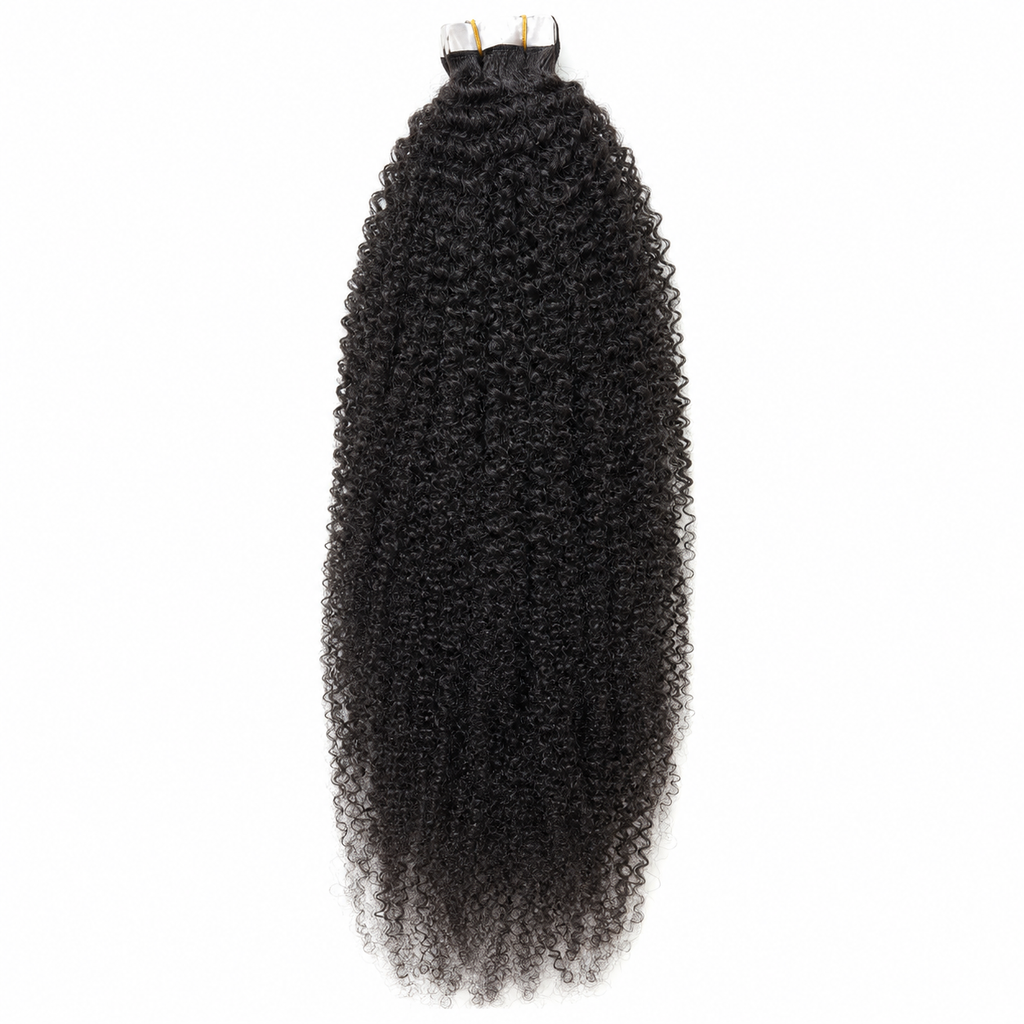 Afro Curly Tape-in Hair Extensions