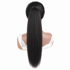 Kinky Straight Wrap-around Ponytail Extension