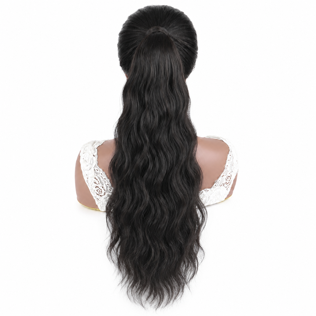 Naturally Wavy Wrap-around Ponytail Extension