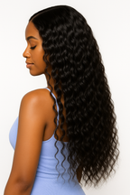 Raw Water Wave Clip-in Hair Extensions  (Set of 8)