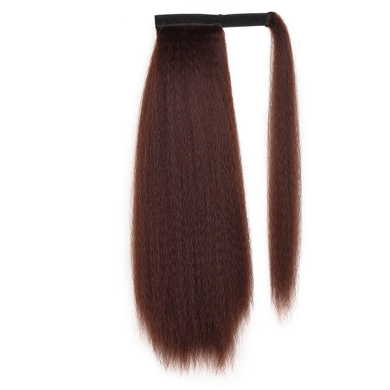 Kinky Straight Wrap-around Ponytail Extension