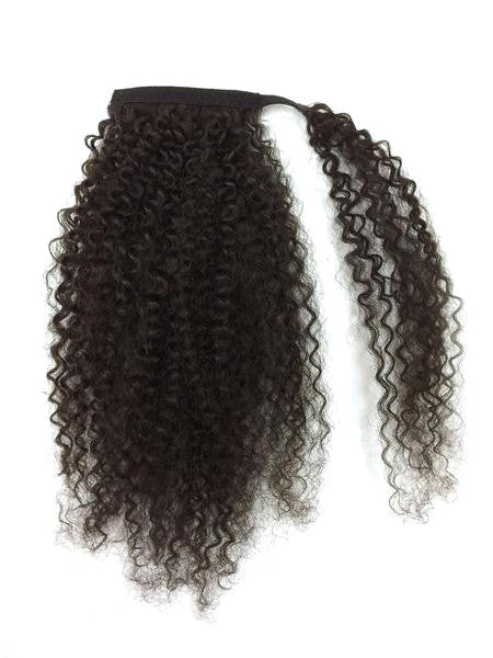 Kinky Curly Wrap-Around Ponytail Extension