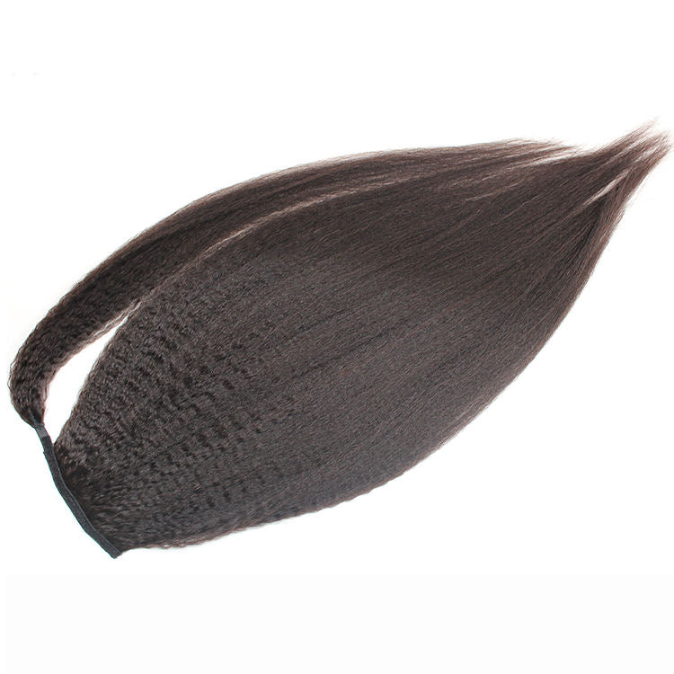 Kinky Straight Wrap-around Ponytail Extension