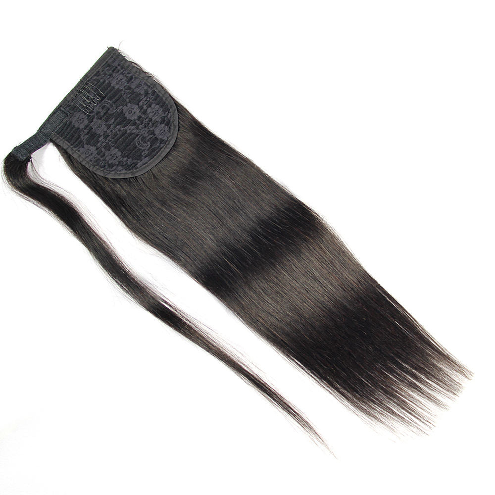 Silk Straight Wrap-around Ponytail Extension