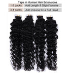 Water Wave Tape-in Hair Extensions