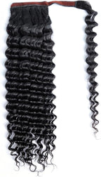 Deep Wave Wrap-around Ponytail Extensions