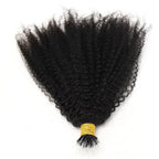 Raw I-Tip Hair Extensions - Afro Coily Curly