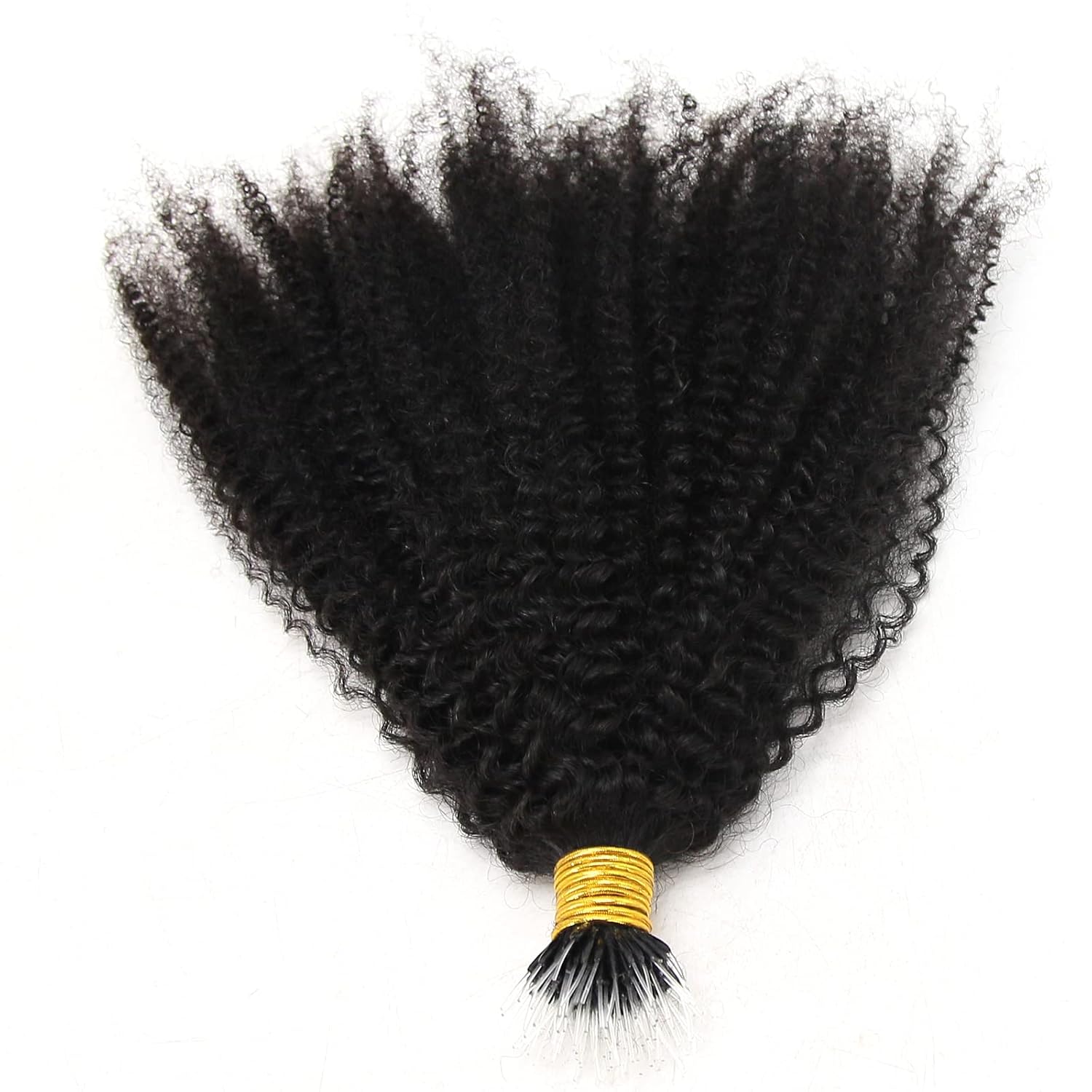 Raw I-Tip Hair Extensions - Afro Coily Curly