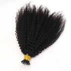 Raw I-Tip Hair Extensions - Afro Coily Curly