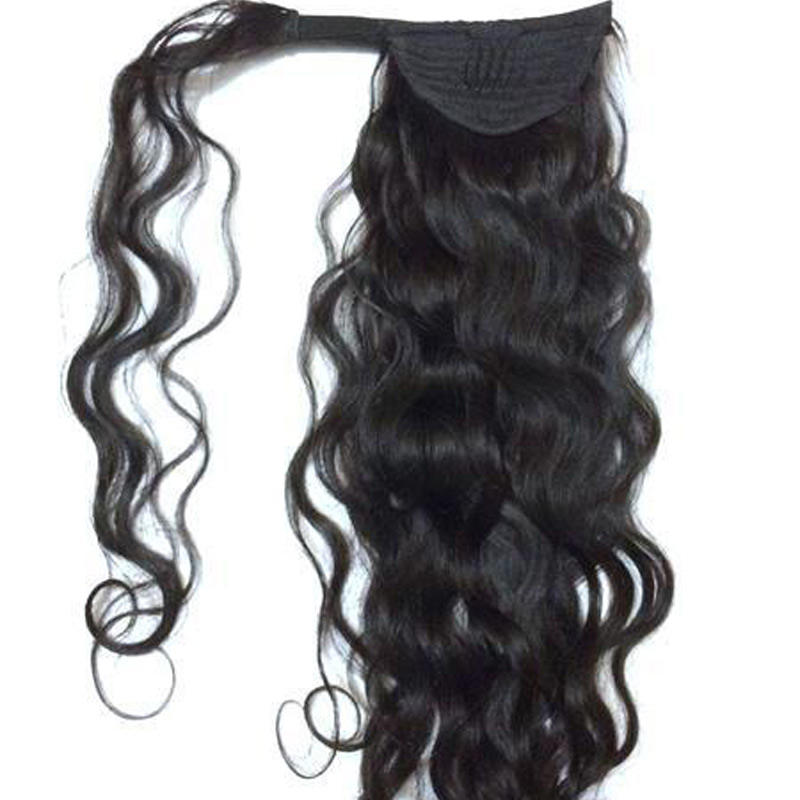 Naturally Wavy Wrap-around Ponytail Extension