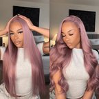 Ash Purple 6x5 Pre-Cut Glueless Wig
