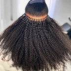 Raw I-Tip Hair Extensions - Kinky Curly