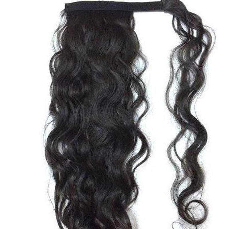 Naturally Wavy Wrap-around Ponytail Extension