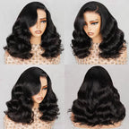 6x5 Body Wave Pre-cut Short Hair Glueless Wig