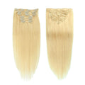 Straight 613 Blonde Clip-in Hair Extensions (Set of 8)