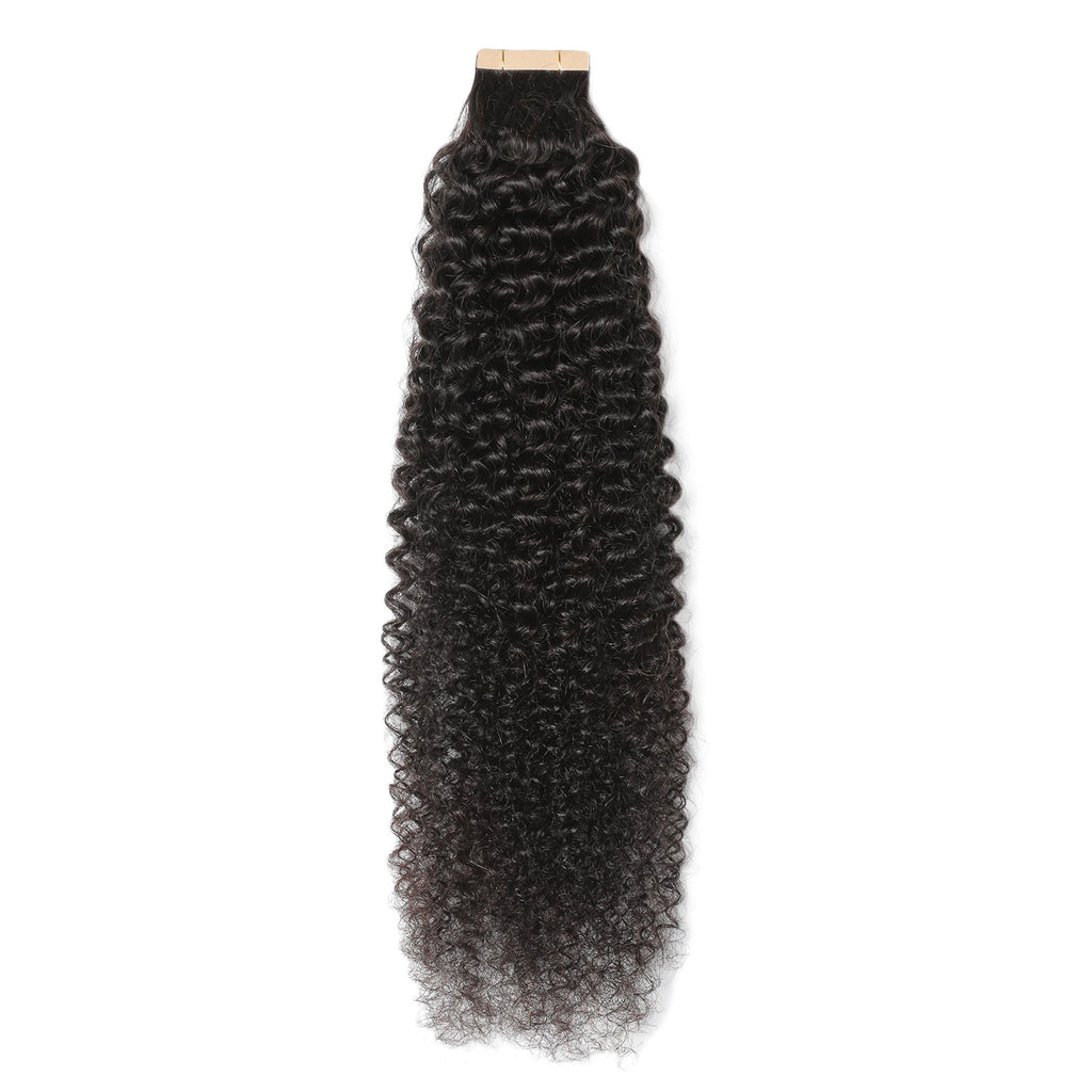 Kinky Curly Tape-in Hair Extensions