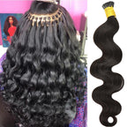 Raw I-Tip Hair Extensions - Body Wave