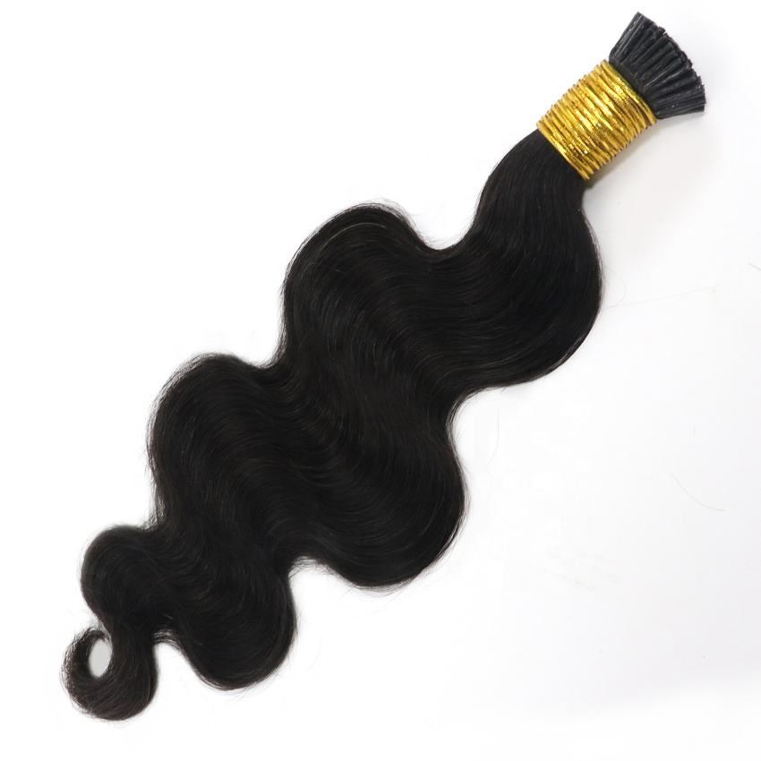 Raw I-Tip Hair Extensions - Body Wave