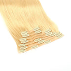 Straight 613 Blonde Clip-in Hair Extensions (Set of 8)