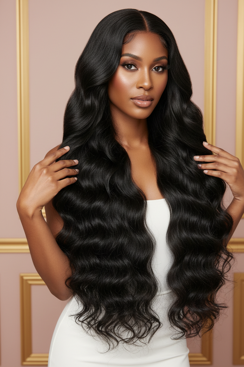 6x5 Pre-cut Glueless Bob Wig - Ombre Highlights