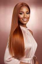 6x5 Pre-cut Glueless Bob Wig - Ombre Highlights