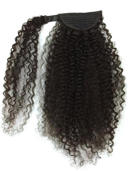 Kinky Curly Wrap-Around Ponytail Extension