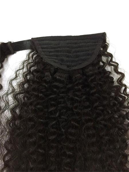 Kinky Curly Wrap-Around Ponytail Extension